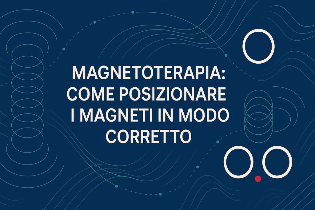 Magnetoterapia come posizionare i magneti in modo corretto