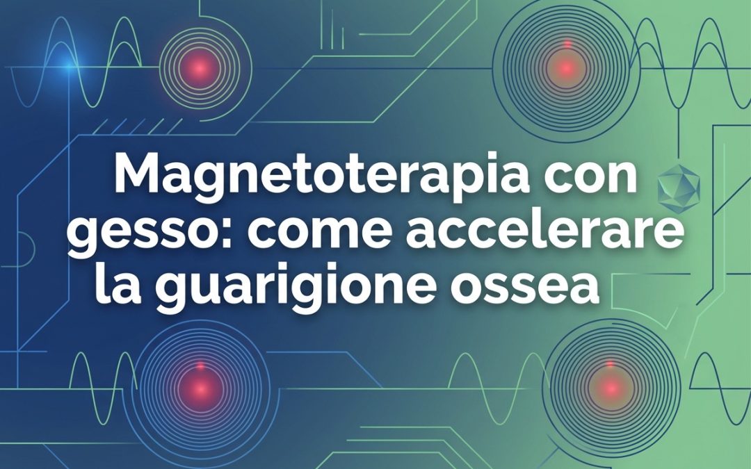 Magnetoterapia con gesso: come accelerare la guarigione ossea