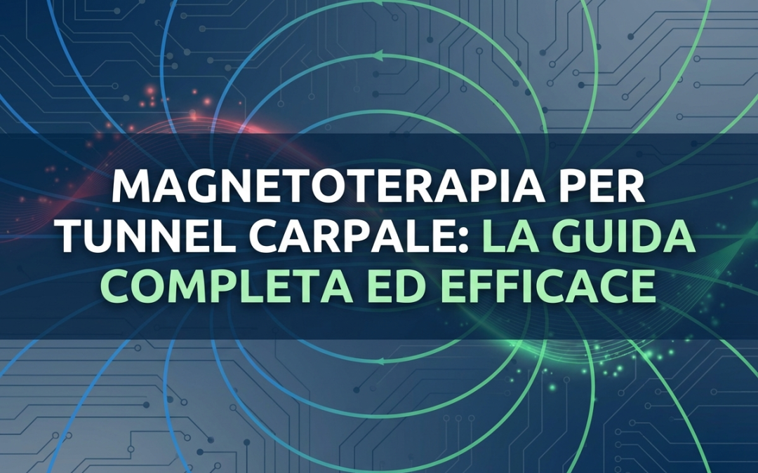 Magnetoterapia per tunnel carpale: la guida completa ed efficace