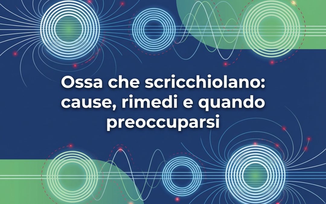 Ossa che scricchiolano: cause, rimedi e quando preoccuparsi